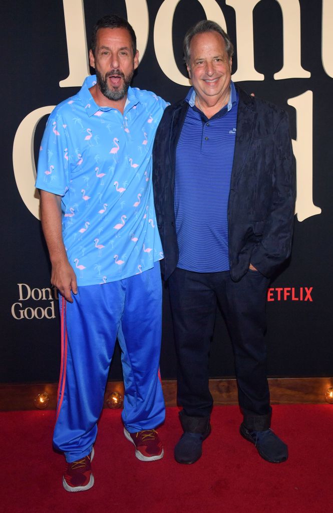 Adam Sander and Jon Lovitz attends Netflix's "Don't Say Good Luck" New York Premiere