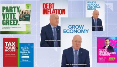 The National Party's 92 political ads seen by only men