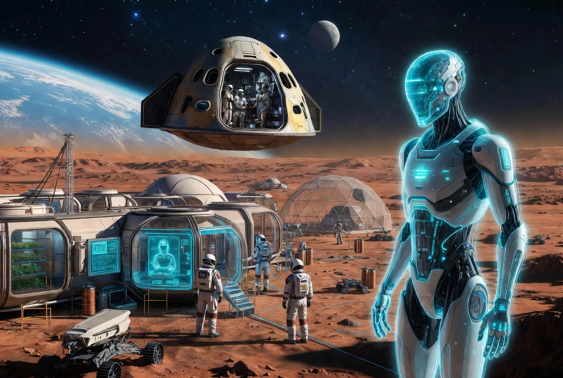 AI will no longer be a tool, but the invisible backbone of human and robotic space exploration