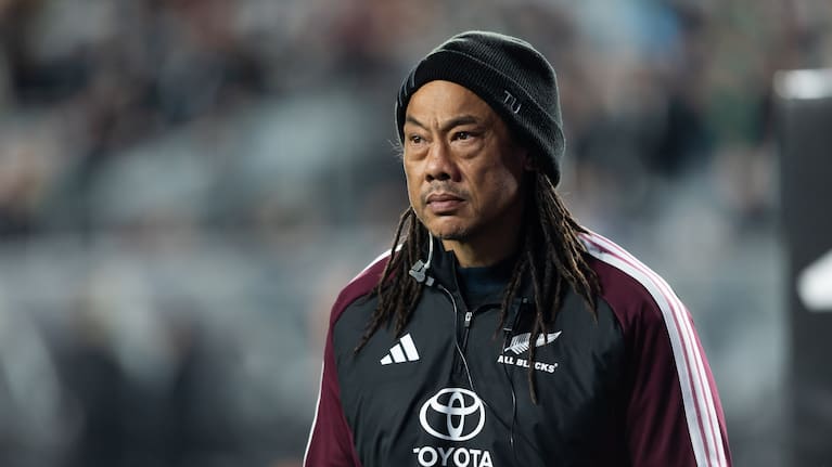 All Blacks assistant coach Tana Umaga.