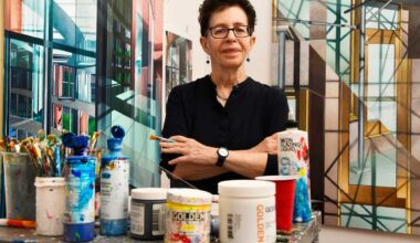 Photoshop, pencils, and patience: Anne Finkelstein turns NYC snapshots into hypnotic works of art