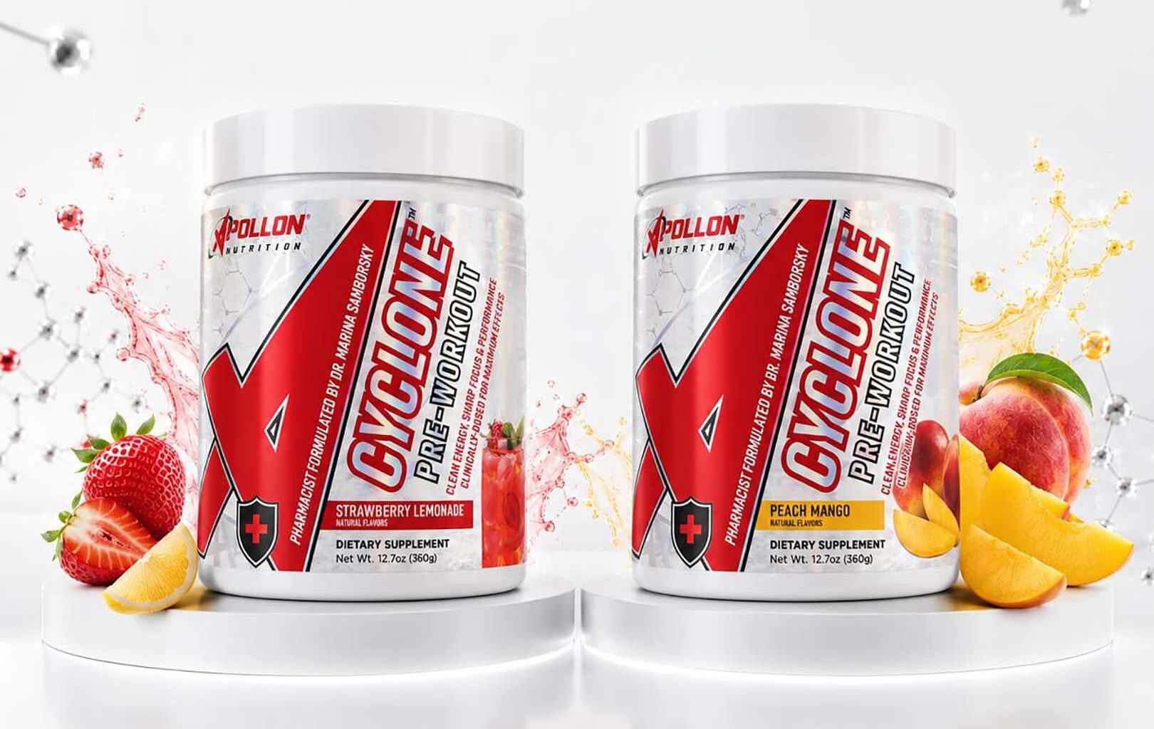 Apollon Nutrition Cyclone Pre-Workout built for performance