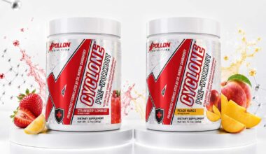 Apollon Nutrition Cyclone Pre-Workout built for performance