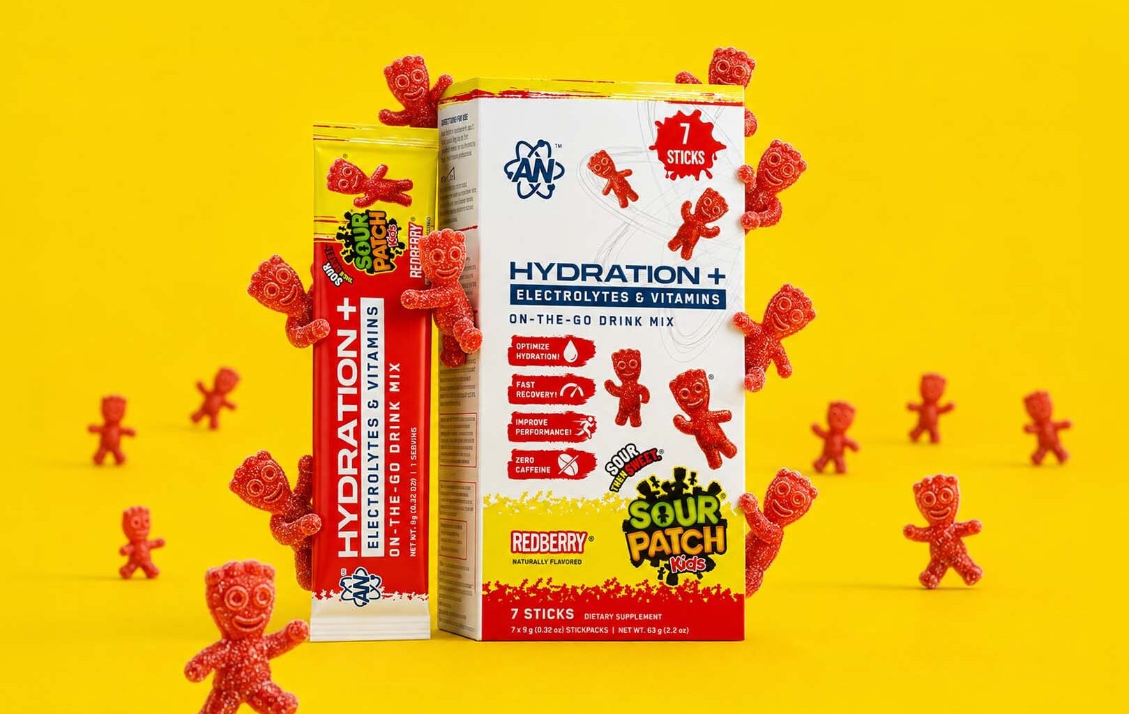 Applied Nutrition authentic Sour Patch Kids Hydration+ flavors