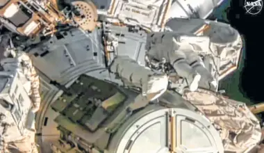 Nasa astronauts Menon, Meir complete space stn upgrade