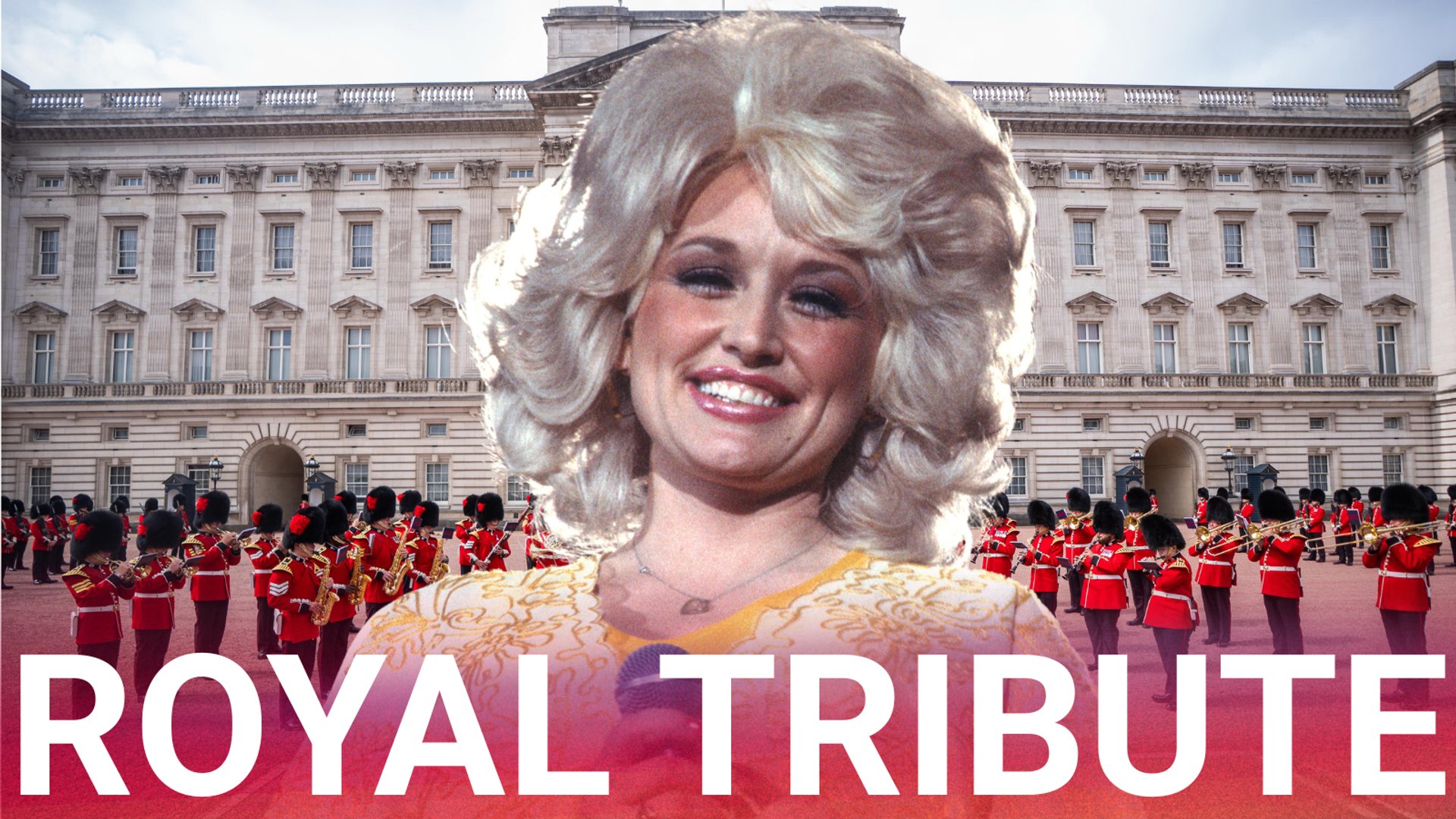 Royal Family honours Dolly Parton with touching tribute outside Buckingham Palace