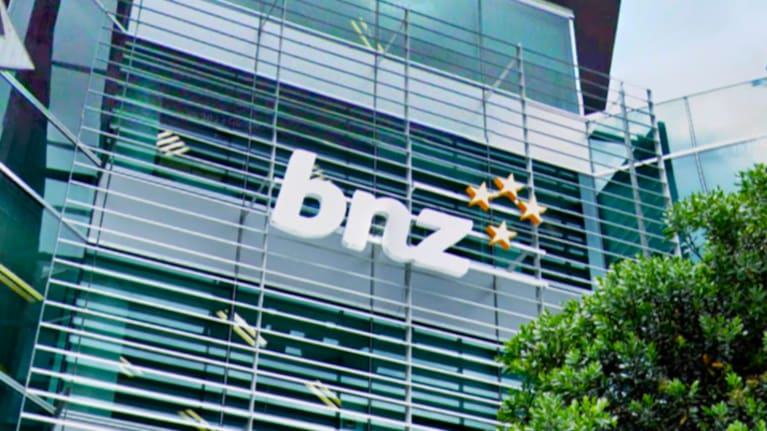 Bank of New Zealand in Auckland CBD.