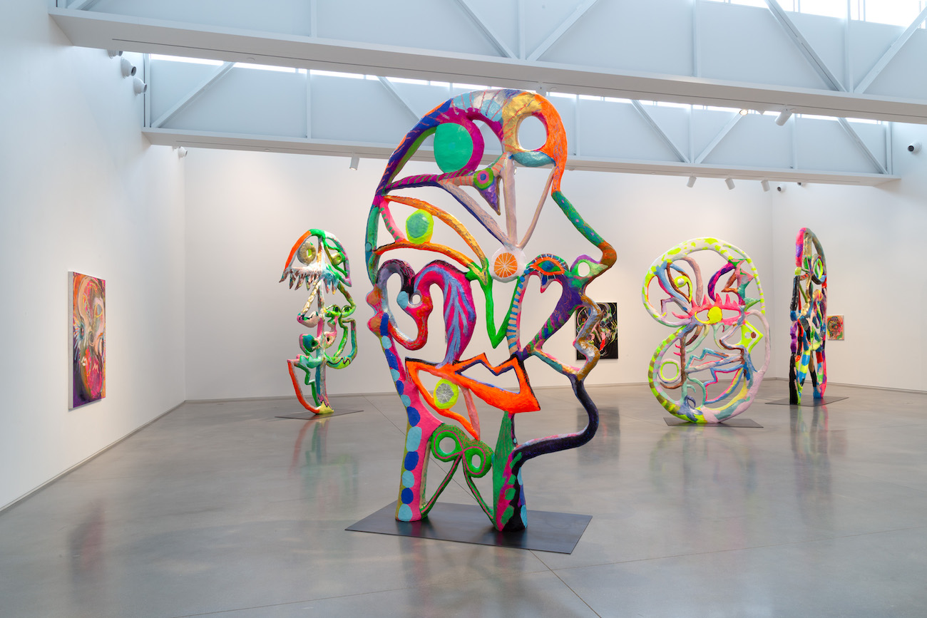 Installation View of Bianca Beck's Eyes at Center for Maine Contemporary Art