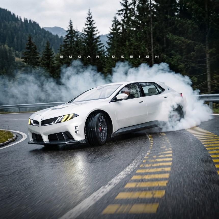 BMW Neue Klasse iM1 Hatch \- Rendering