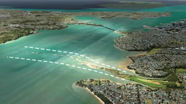 Bridge possibility near Meola Reef.
