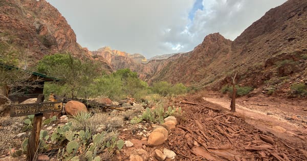 Dozens evacuated from Grand Canyon after flash flood hits creek