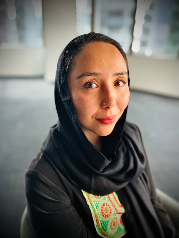  Saereh Rezaee, who was an eight-year-old asylum seeker on the Tampa, is interviewed in the documentary.