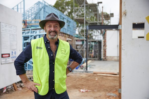 The Block architect Julian Brenchley, who has been designing homes for the reality show since 2003.