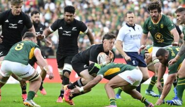 Rennie hails famous All Blacks' victory over Boks