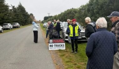 'Tenacity' pays off in community's battle against gravel trucks