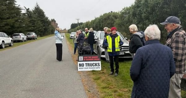 'Tenacity' pays off in community's battle against gravel trucks