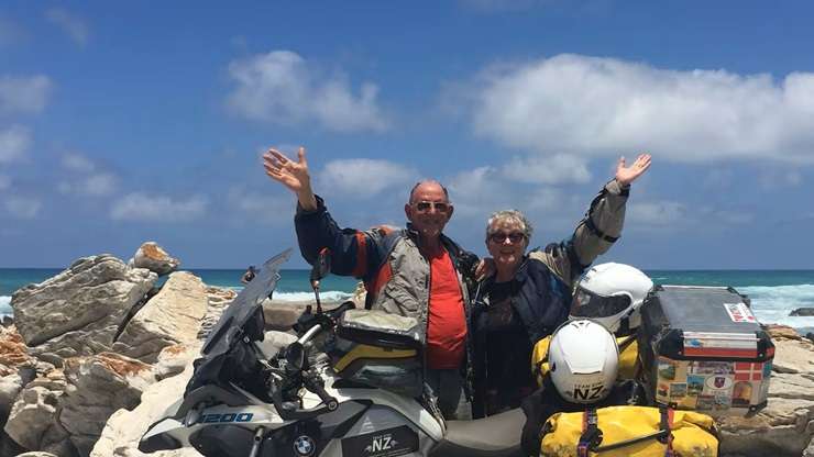 Former Auckland mayor Dick Hubbard and his wife, Diana, are