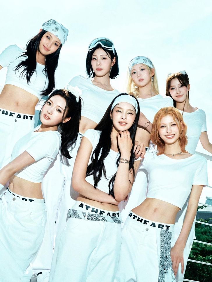 K-pop girl group AtHeart / Courtesy of Titan Content