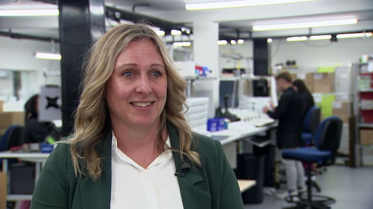 Chiptech chief executive officer Abby Moore.