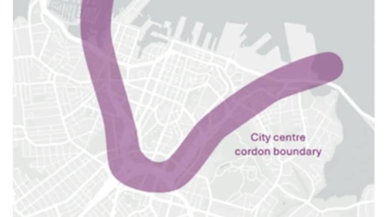 City Centre Cordon is described as the "fairest, simplest" and "most feasible scheme", saving four minutes of travel time. Supplied / Auckland Council