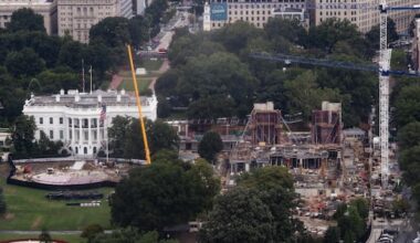 Appeals court rules Trump to stop ballroom build without approval