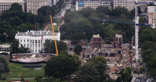 Appeals court rules Trump to stop ballroom build without approval