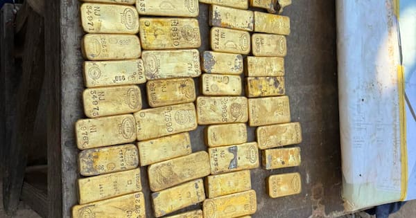 Belgian builders find $17.6m in gold hidden in cellar wall during reno
