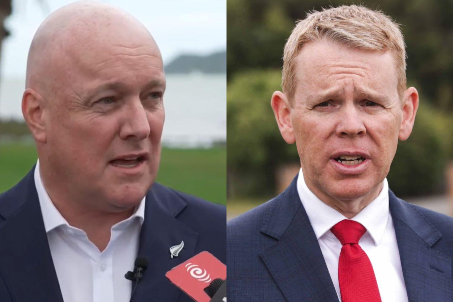 Hipkins rules out taxes at heart of ‘hysterical’ National attack ads