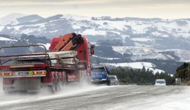 Polar blast bound for Dunedin