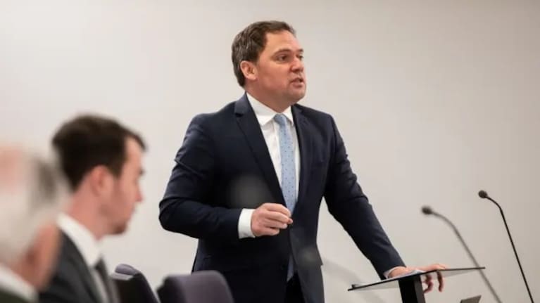 Counsel for the coroner, Josh Shaw.
