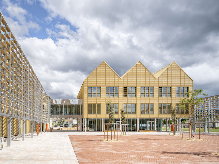 Cultural Center La Tuilerie in Limoux / Ferrier Marchetti Studio - Exterior Photography, Facade