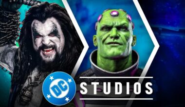 Brainiac, Lobo, DC Studios logo