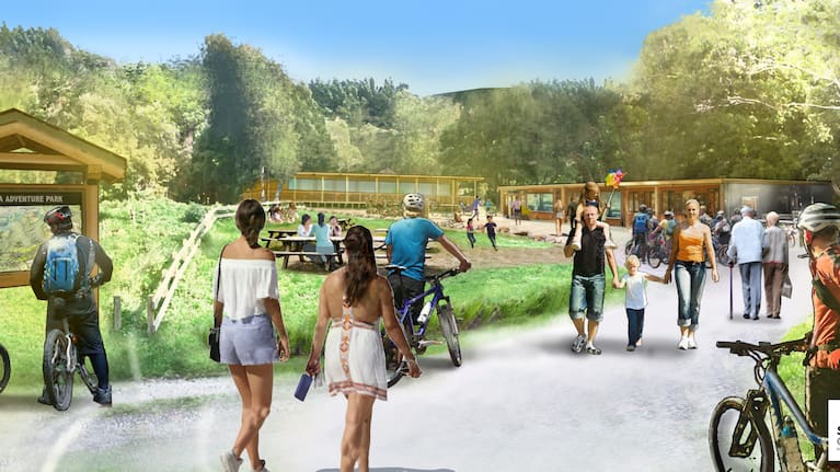 Developers of the Porirua Adventure Park project, depicted here in its early form in an artist’s impression, has got new investment coming from Canada.