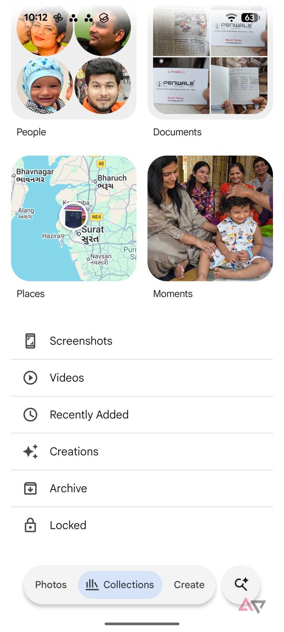 Locked Folder on Google Photos