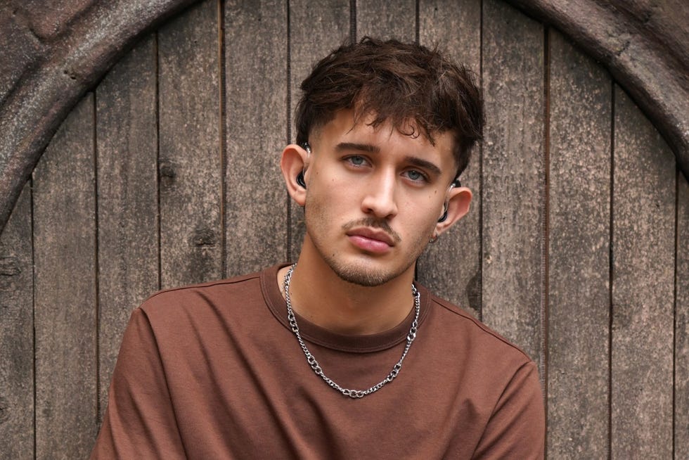 Indigo Kamal-Poole as Xander in Hollyoaks indigo kamal poole as xander in hollyoaks