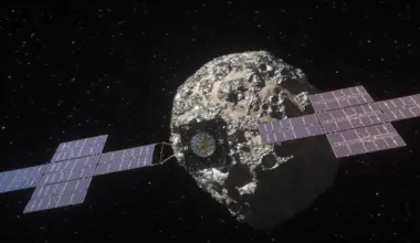 The Psyche spacecraft, en route to the asteroid of the same name