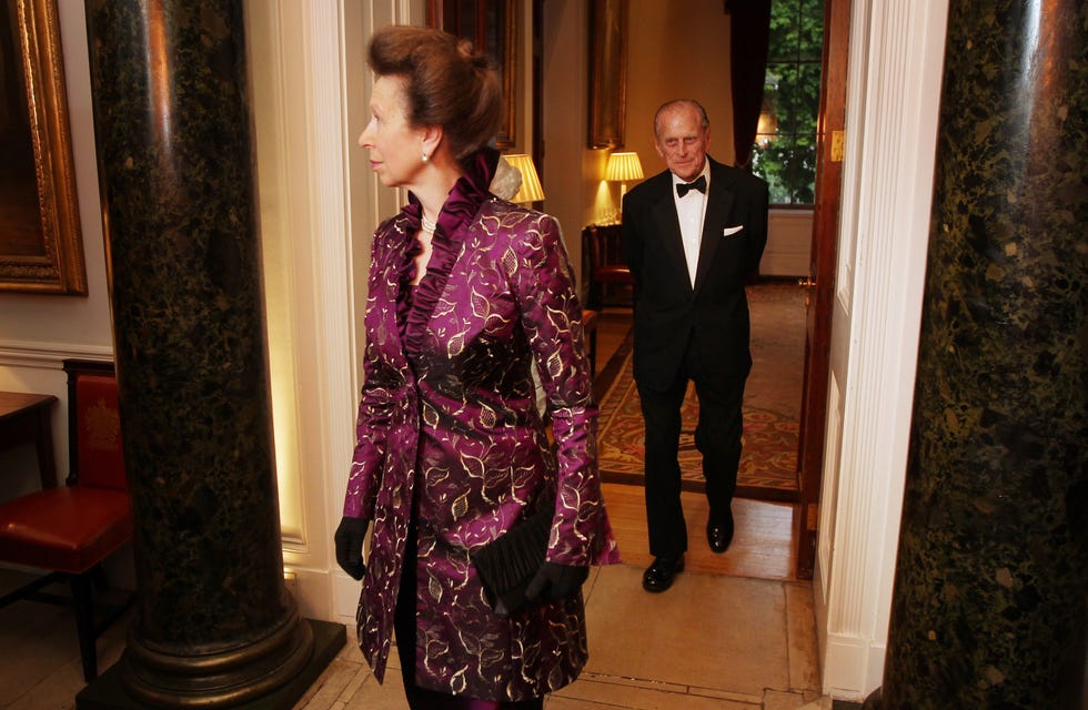 Queen Elizabeth II And The Duke Of Edinburgh Attend The Royal Marine Beating Retreat At The Tower Of London