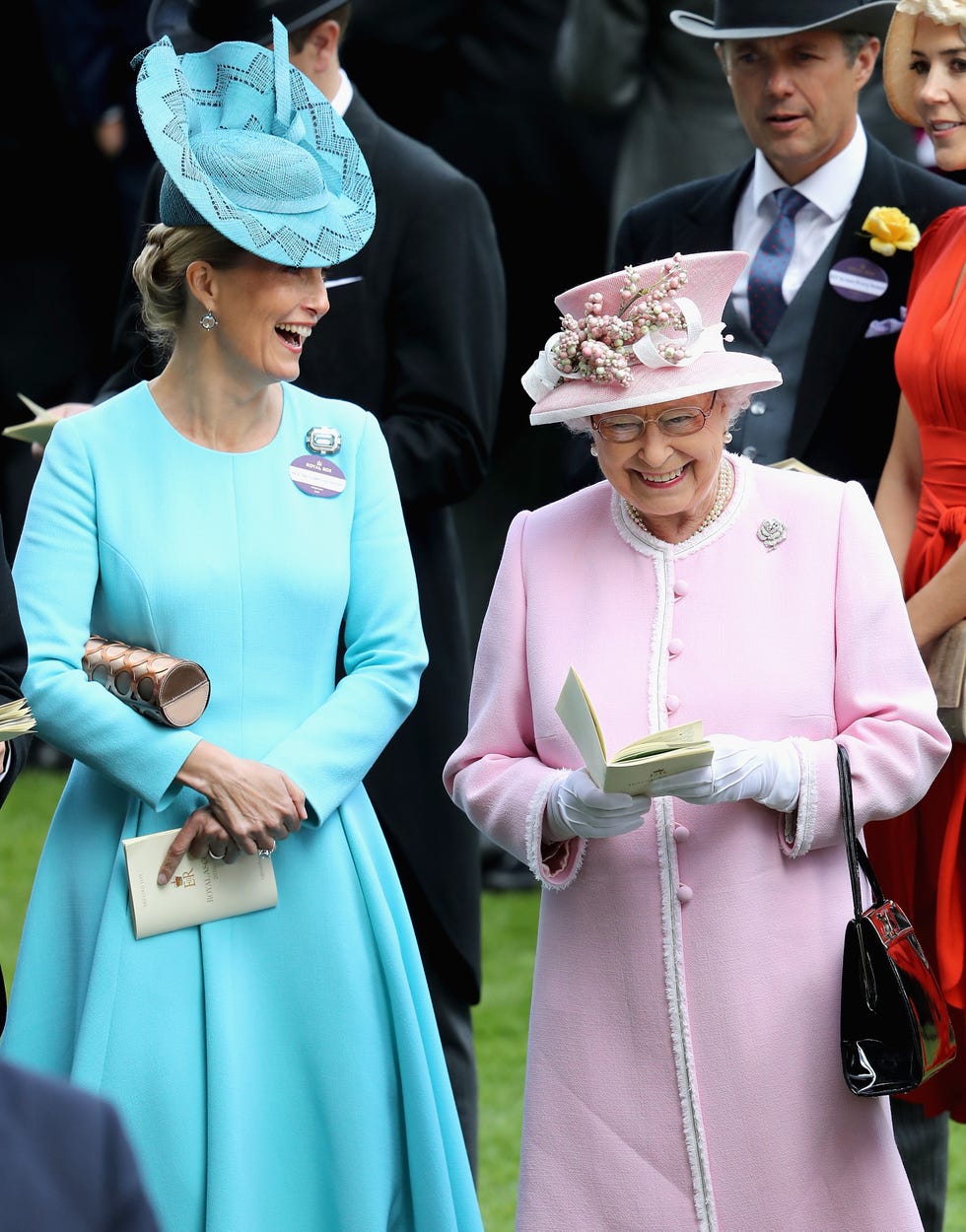 Royal Ascot - Day 2 ascot, england june 15: queen elizabeth ii and sophie, countess of wessex attend the second day of royal ascot at ascot racecourse on june 15, 2016 in ascot, england. (photo by chris jackson/getty images)
