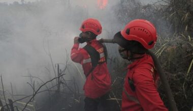 Indonesia intensifies firefighting as wildfire smoke invades Malaysia