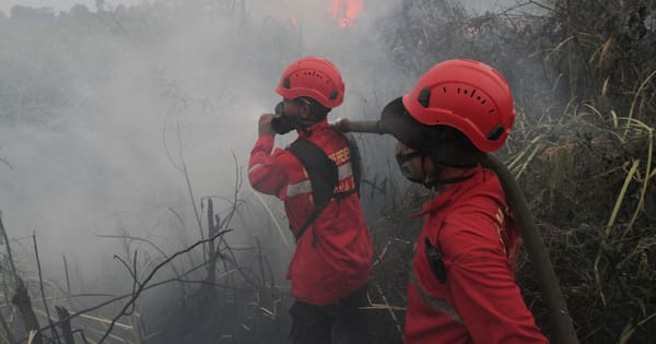 Indonesia intensifies firefighting as wildfire smoke invades Malaysia