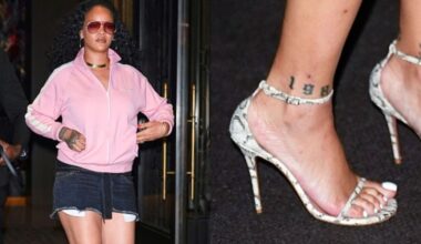 Rihanna, A$AP Rocky, sandal heels, snakeskin, python, Amina Muaddi, New York