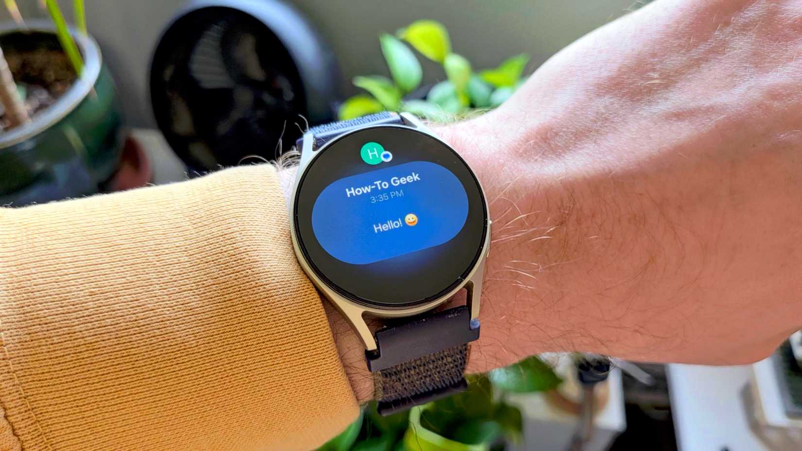 Galaxy Watch notification
