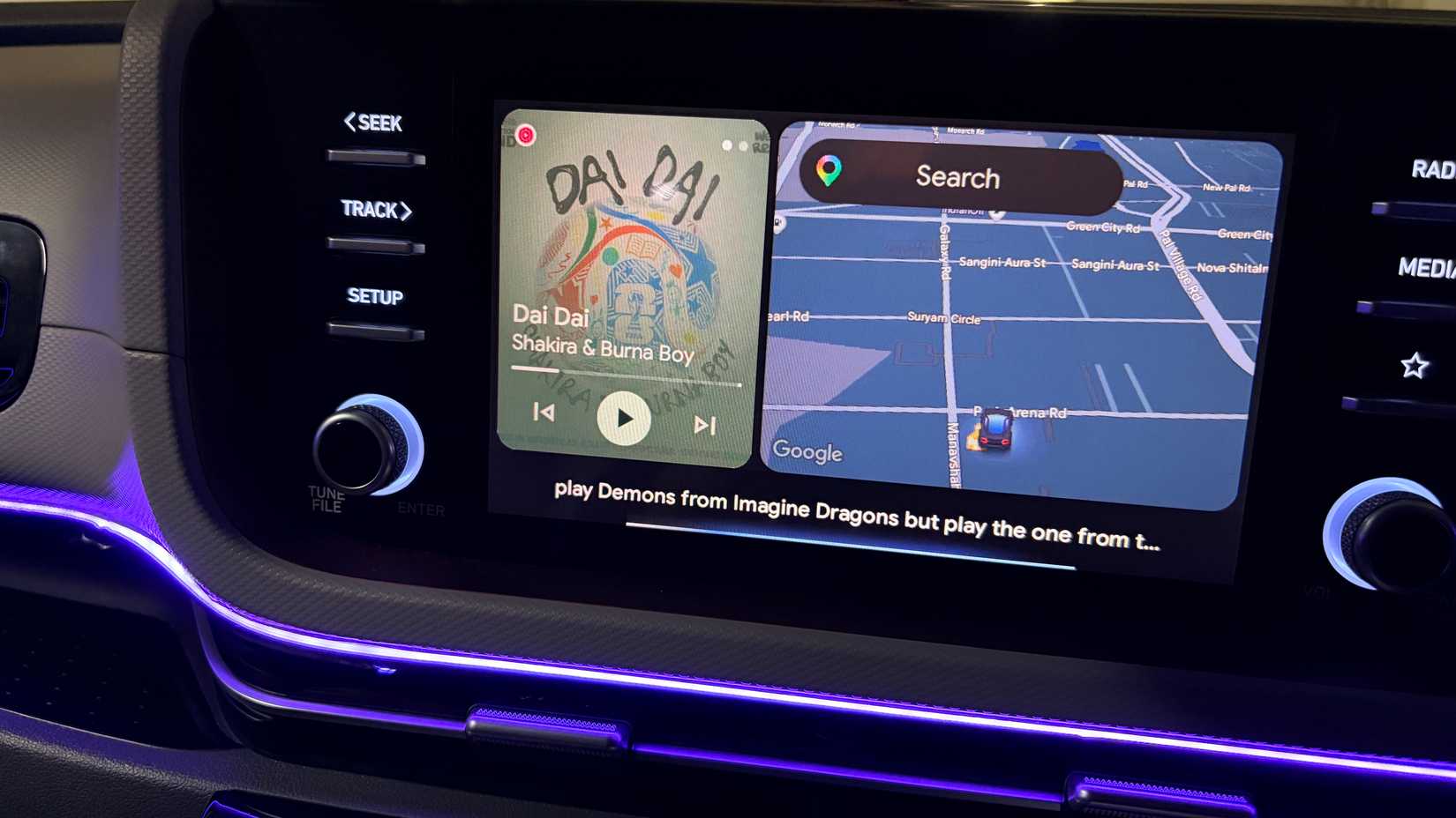 Play songs using Gemini in YouTube Music using natural language in Android Auto