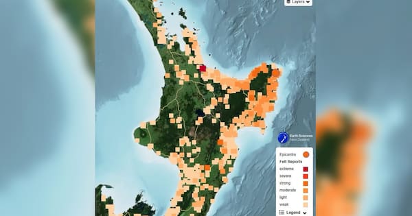 'Strong' magnitude 5.7 earthquake strikes near Te Araroa
