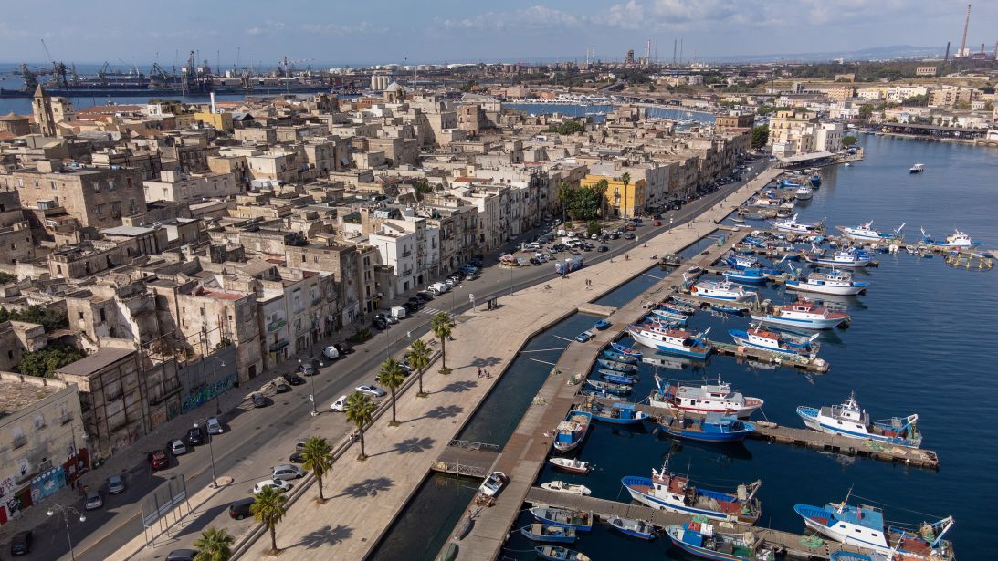Taranto is trying to shed its image as a city of heavy industry.