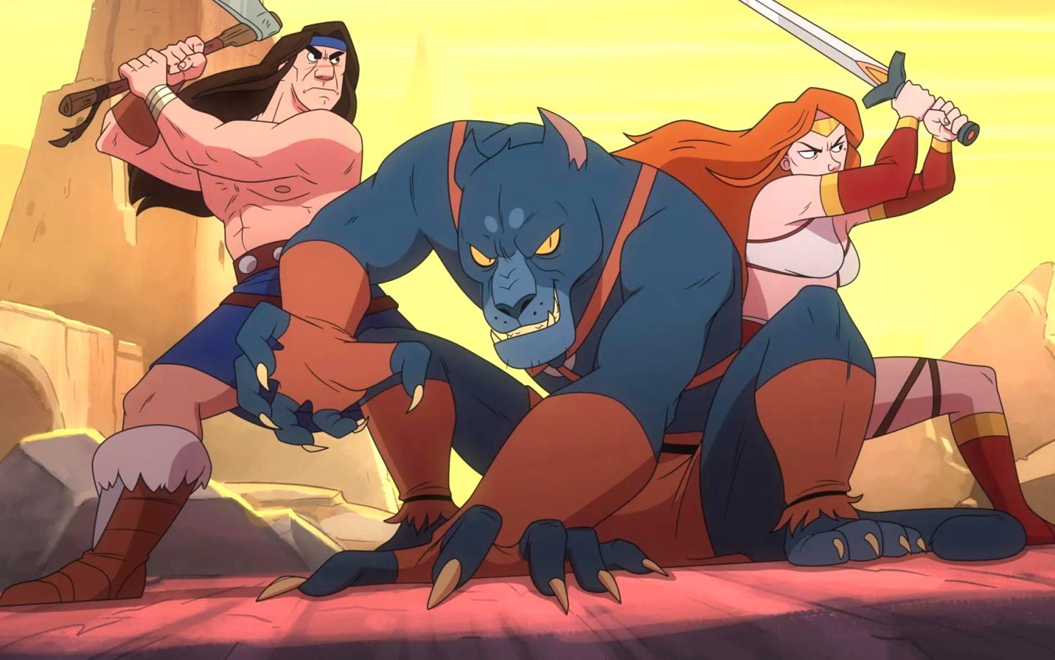 Golden Axe Trailer: The Classic SEGA Arcade Game Gets The Adult Animated Series Treatment