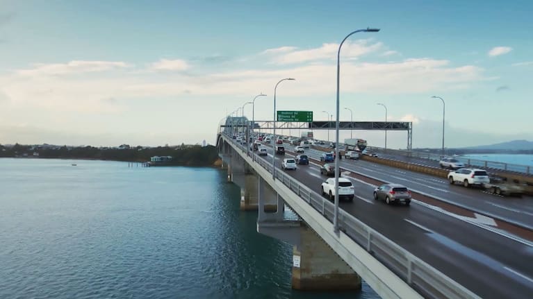 The existing harbour bridge (file image).