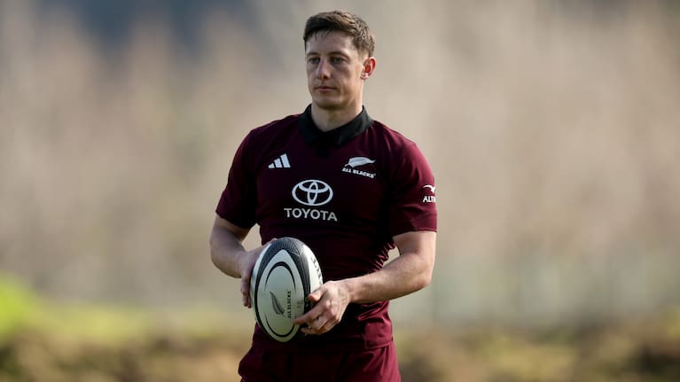Halfback Cam Roigard has yet to play for the All Blacks on their tour of South Africa.