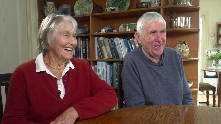 Hazel and Alan Kerr. 