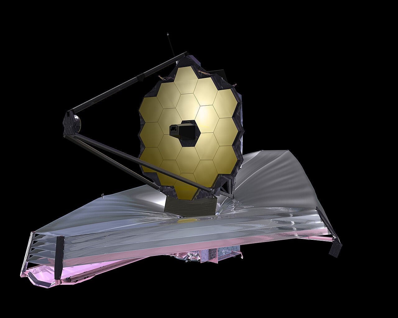 The James Webb Space Telescope. Its eventual successor, the Habitable Worlds Observatory, is being designed for one job above all: to directly image another living Earth. Credit: NASA (public domain).